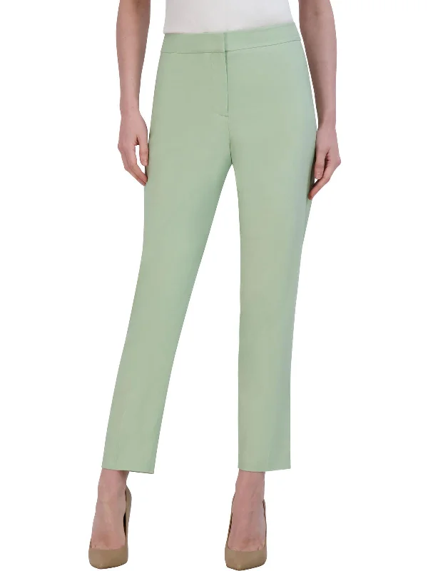 Unwind with Weekend Discounts Womens Linen Blend Office Dress Pants