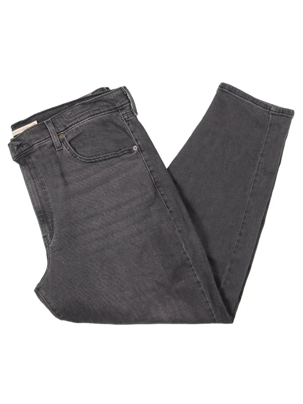 Savings Galore Plus Womens Relaxed Tapered Mom Jeans