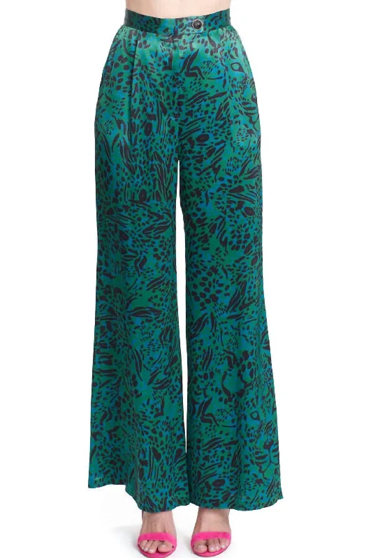 Limited Availability Camille Pant In Green