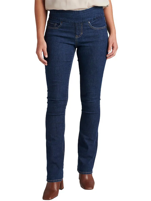 Sale Event Paley Womens Dark Wash Pull On Bootcut Jeans