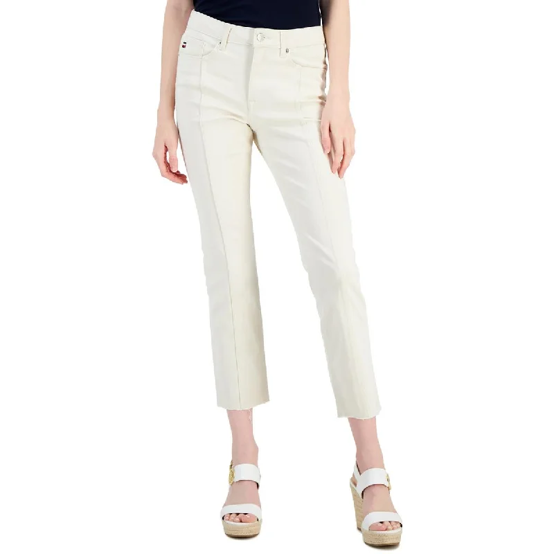 Weekend Offers That Tempt Tribeca Womens Cropped Straight Leg Ankle Pants