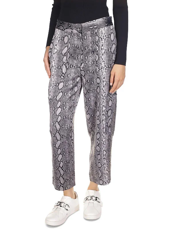 Price Meltdown Adder Womens Cargo High Rise Cropped Pants