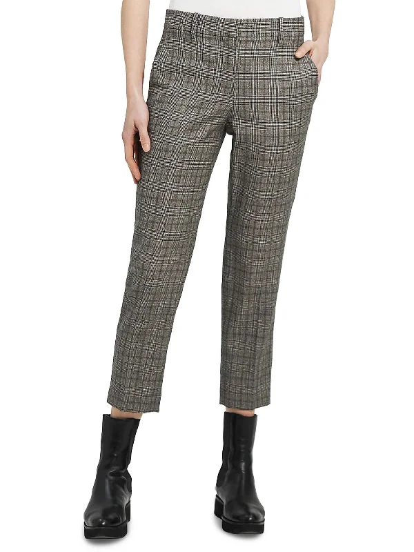 Low Prices Womens High Rise Cropped Cropped Pants