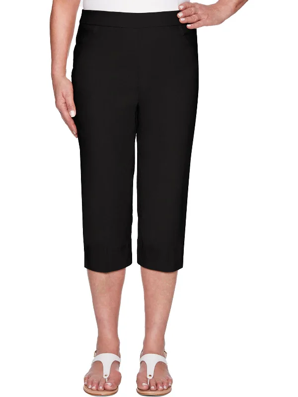 Bonus Savings Petites Womens Slim Modern Fit Capri Pants