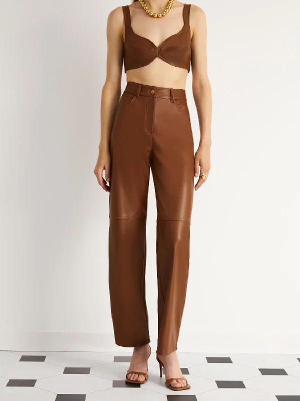 Fantastic Offers Wide Leg Pleather Pants