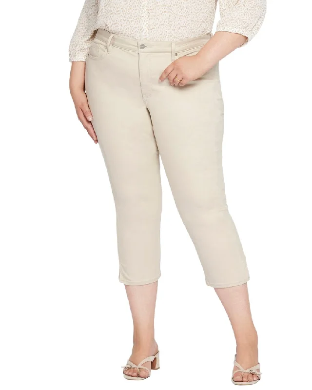 Can't Beat NYDJ Plus Chloe Feather Capri Jean