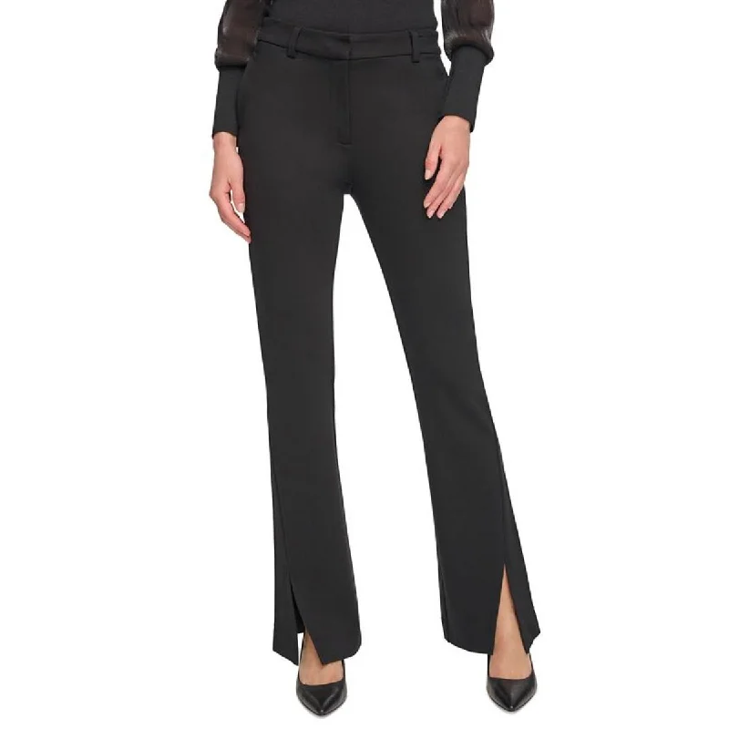 Seasonal Clearance Womens High Rise Trouser Flared Pants