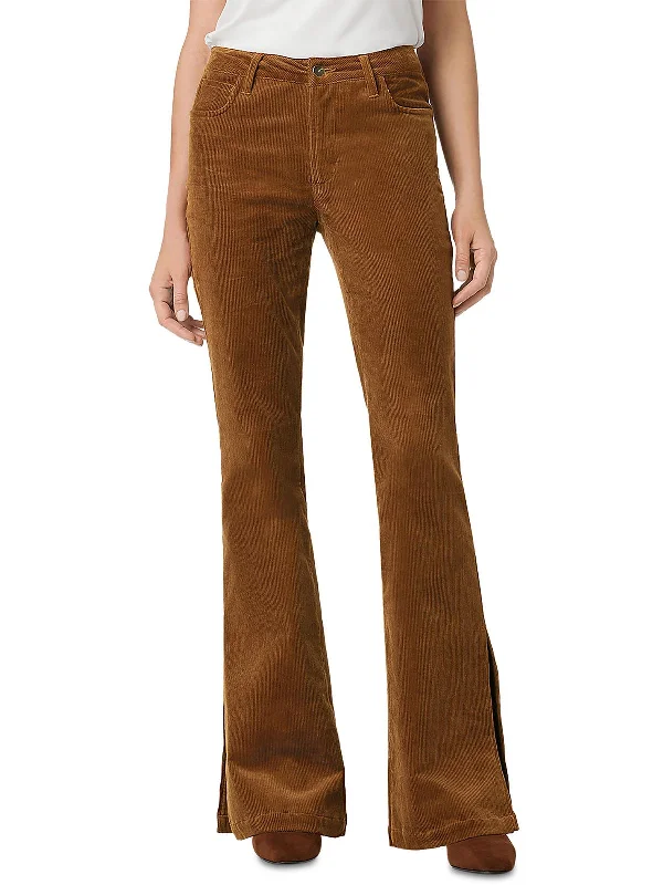 Early Access Womens Mid-Rise Corduroy Bootcut Jeans