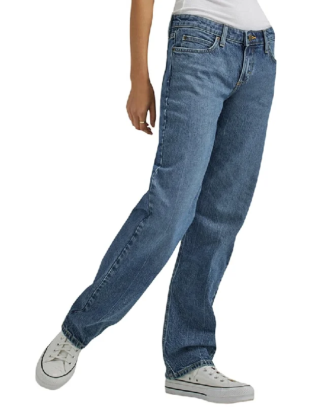 Quick Sale LEE Blue Speed Low Rise Straight Jean