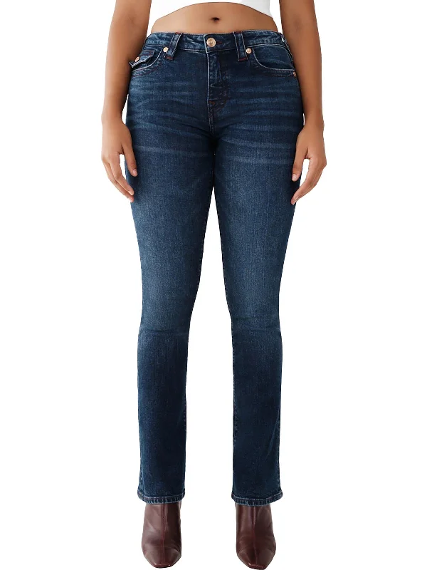 Weekend Specials to Love Becca Womens Mid-Rise Dark Wash Bootcut Jeans