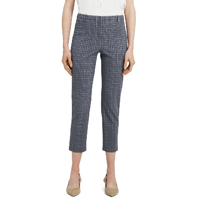 Sale Event Womens Slim Grid Print Dress Pants