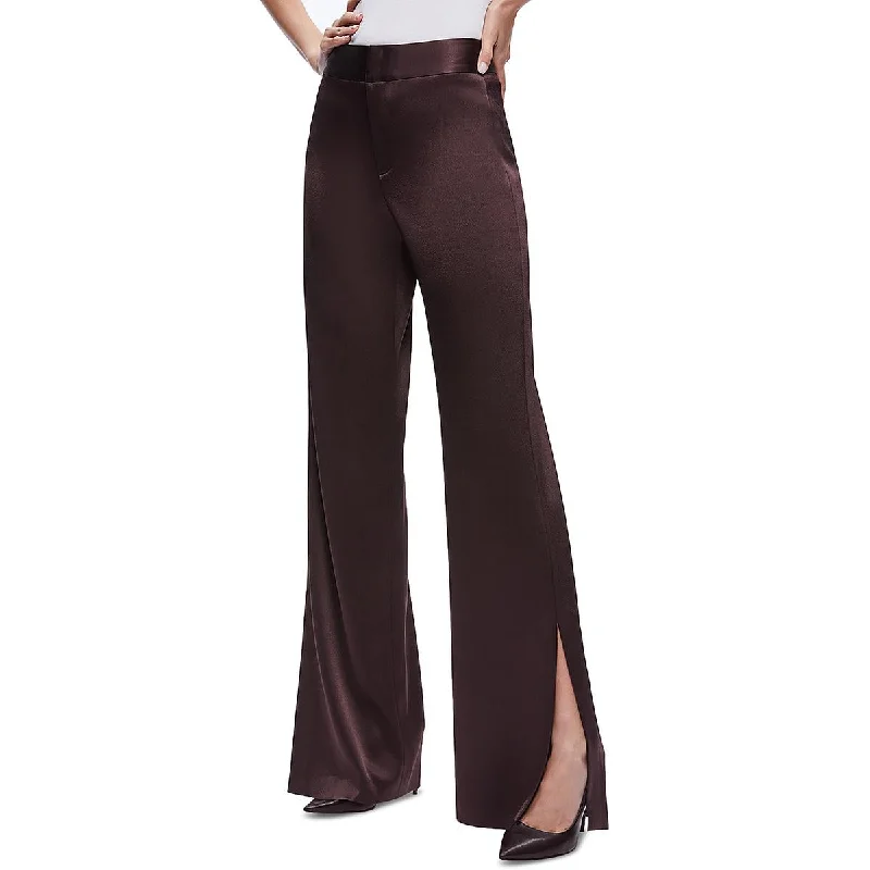 Weekend Deals That Sparkle Womens High-rise Casual Wide Leg Pants