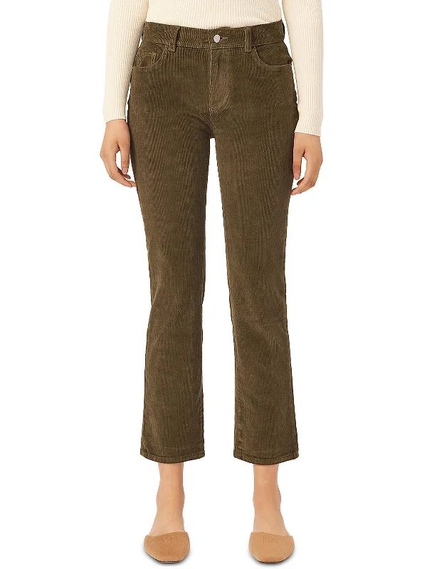 Weekend Specials to Celebrate Womens Mid-Rise Cropped Flared Jeans