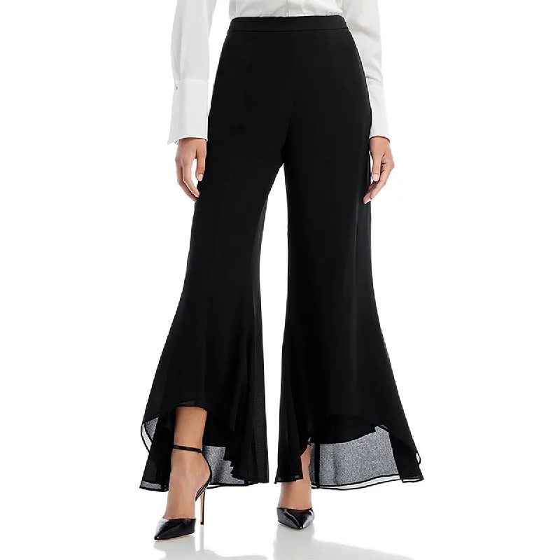 Weekend Savings Delight Brookie Womens High Rise Lined Wide Leg Pants