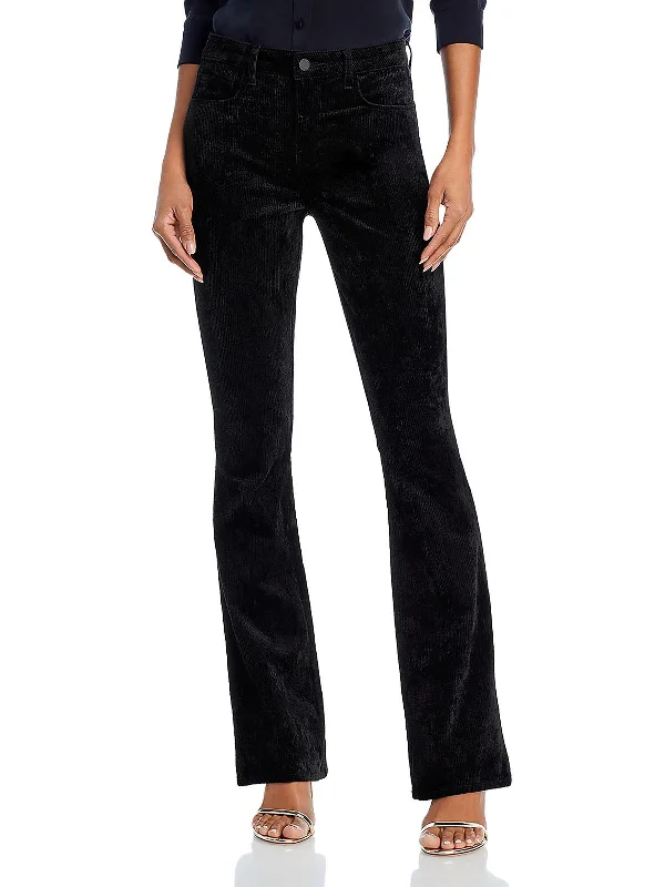 Weekend Savings Spree Womens Corduroy Bell Bottoms Bootcut Jeans
