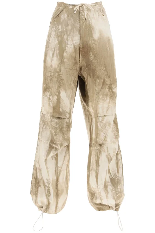 Final Clearance park Women's Daisy Tie-Dye Baggy Pants