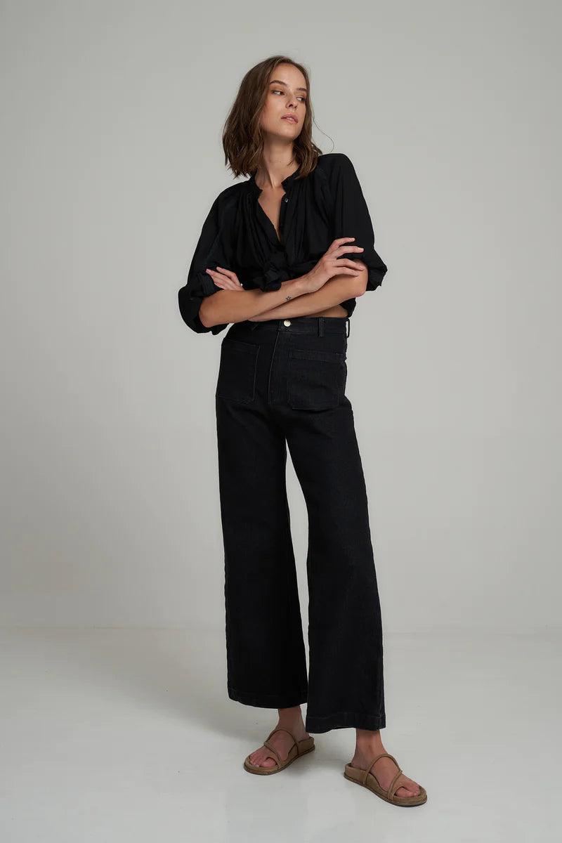 Weekend Bargains to Celebrate Weekend Bargains to Celebrate Lilya Molly Denim Jean in Faded Black