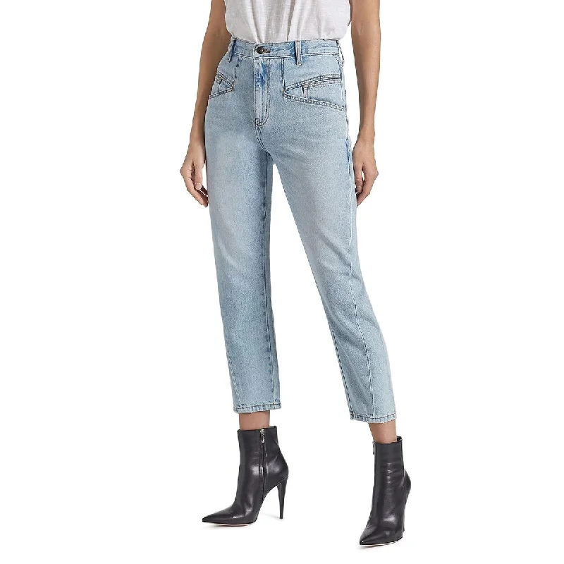 Weekend Bargains to Grab The Helix Crop Womens Denim High Rise Cropped Jeans
