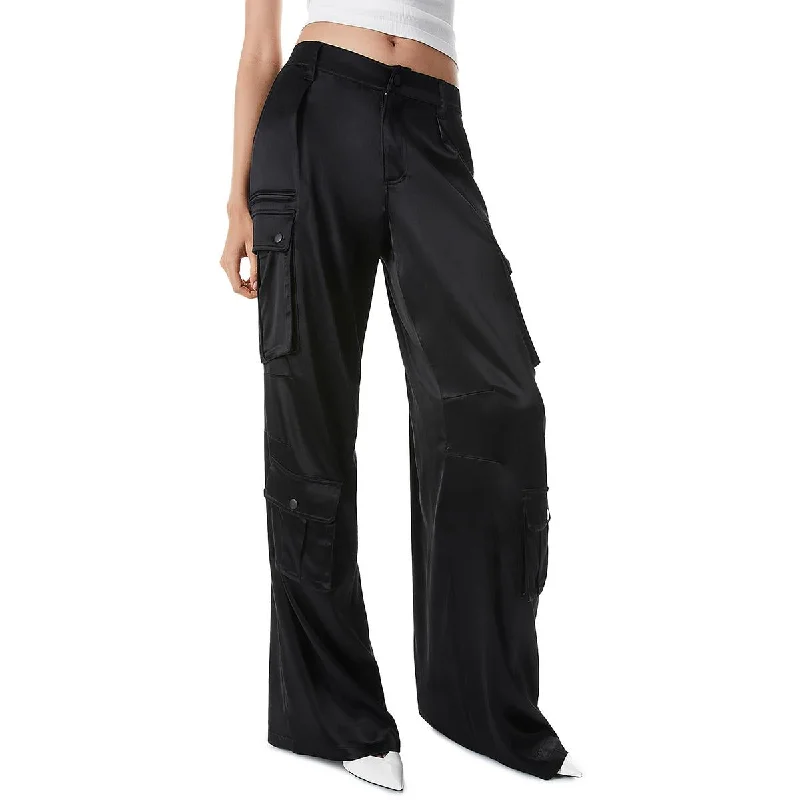 Limited Availability Womens Cargo Wide Leg Cargo Pants