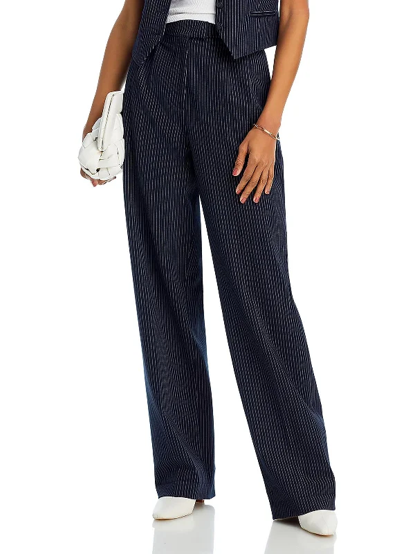 Weekend Deals That Dazzle Marianne Womens Ponte Pleated Wide Leg Pants