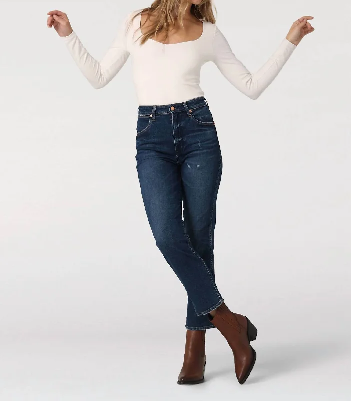 Markdowns Wild West High Rise Straight Jeans In Wild Ride