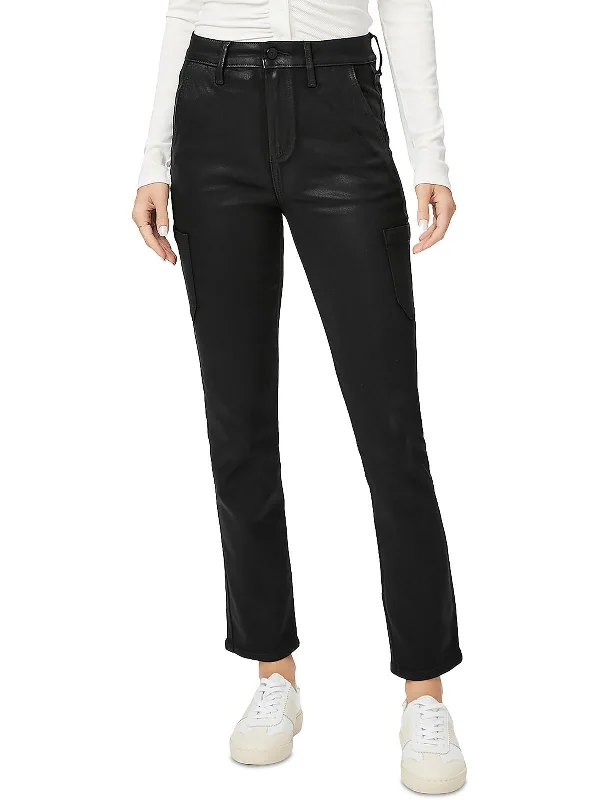 Weekend Savings Fiesta Jolie Womens Coated High Rise Cargo Pants