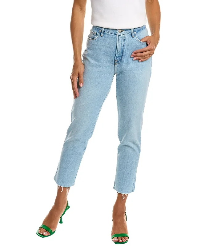 Weekend Specials You Can't Miss GOOD AMERICAN The Weekender Indigo Boyfriend Jean