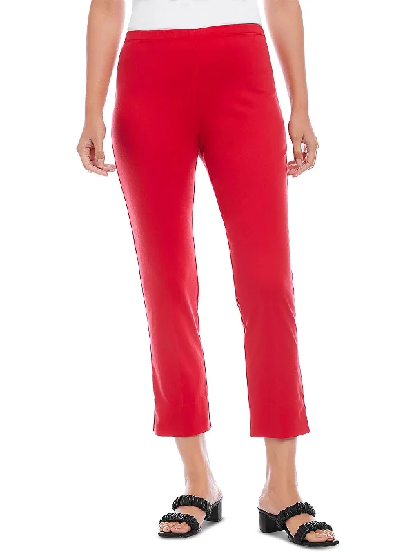 Limited Edition Womens High Rise Split Hem Capri Pants