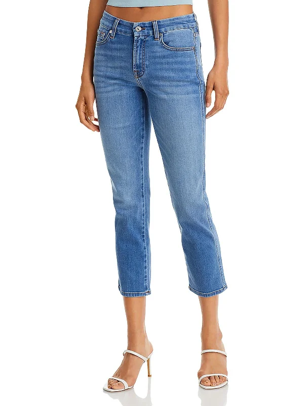 Weekend Offers That Delight Kimmie Womens High-Rise Ankle Cropped Pants