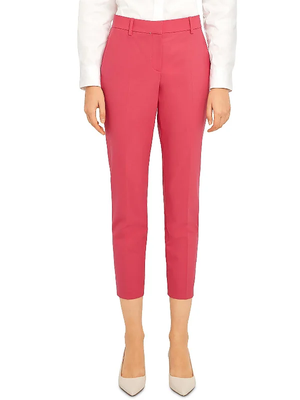Weekend Bargains Just for You Treeca.2 Womens Wool Cropped Dress Pants