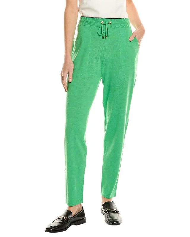 Weekend Price Cuts Galore St. John Mix Rib Wool-Blend Pant