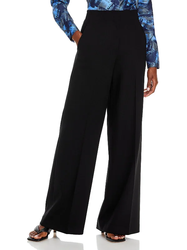 Hot Deal Thames Womens Wool High Waist Wide Leg Pants