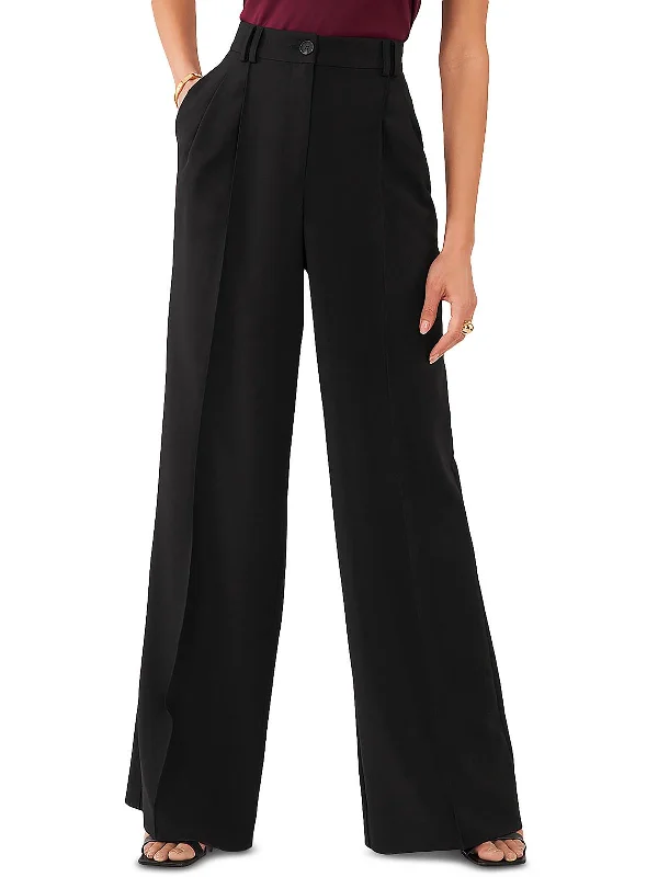 Midnight Madness Womens Tailored Business High-Waisted Pants