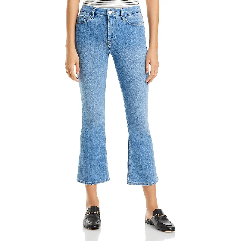 Reduced Price Womens Mid-Rise Light Was Bootcut Jeans