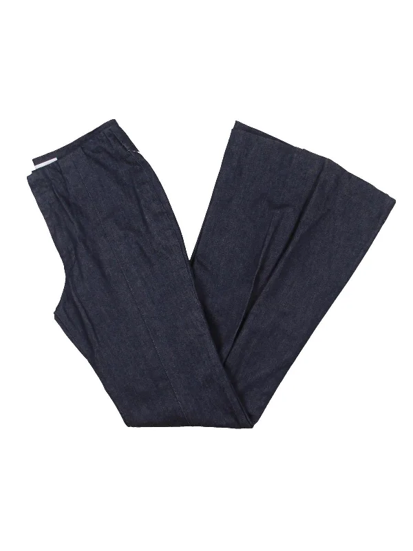 Value Pack Womens Mid Rise Dark Wash Flared Jeans