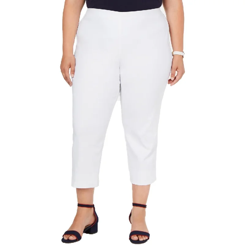 Savings Galore Plus Chelsea  Womens Tummy Slimming Natural Waist Capri Pants