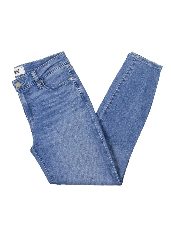 Weekend Bargains Await You Verdugo Womens Denim Light Wash Cropped Jeans