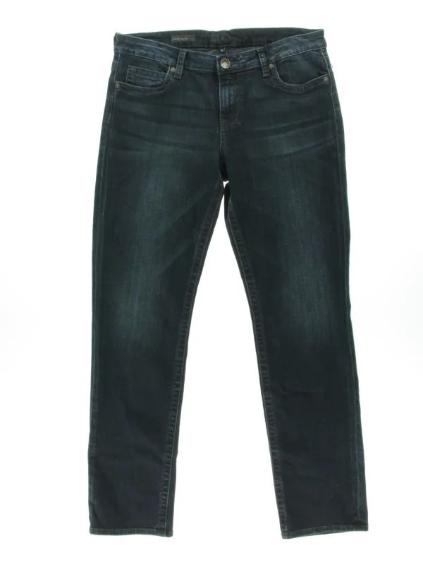 Weekend Deals That Amaze Stevie Womens Dark Wash Classic-Rise Straight Leg Jeans