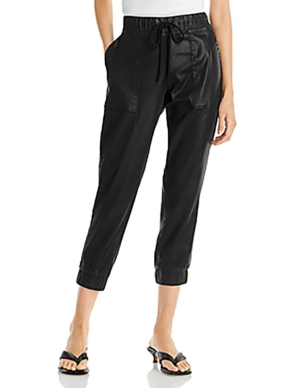 Deep Savings Chelsea Womens High Rise Cropped Jogger Pants