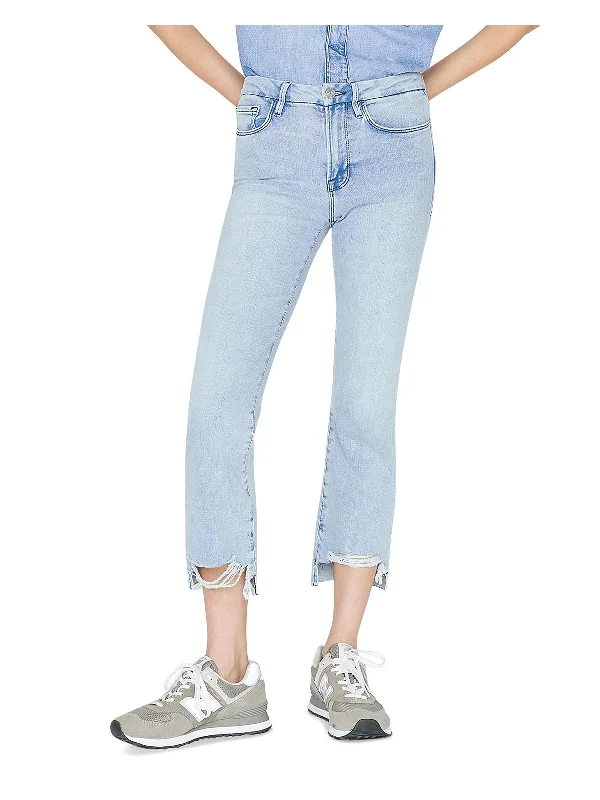 Weekend Offers That Shine Womens Released Hem Denim Bootcut Jeans