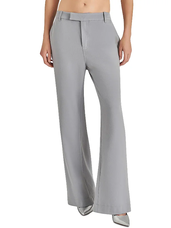 Crazy Deal Devin Womens Mid-Rise Utility Straight Leg Pants