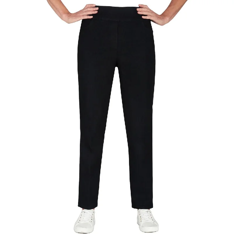 Epic Deals Petites Womens Mid Rise Modern Fit Straight Leg Jeans