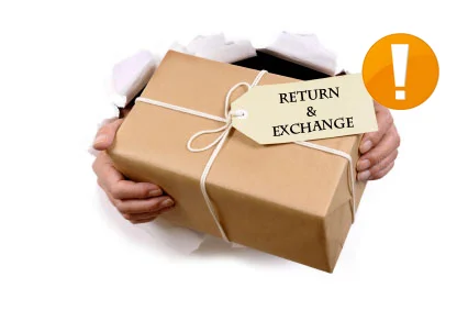 Return & Exchange Lists conditions products must meet to qualify.
