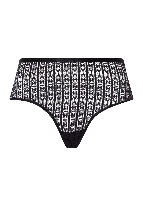 Sale Alert Hedy Hi Cut Brief | Black 70941-019