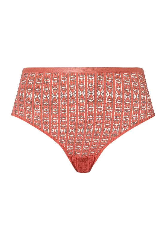 Weekend Deals That Sparkle Hedy Hi Cut Brief | Apricot Brandy 70941-2294