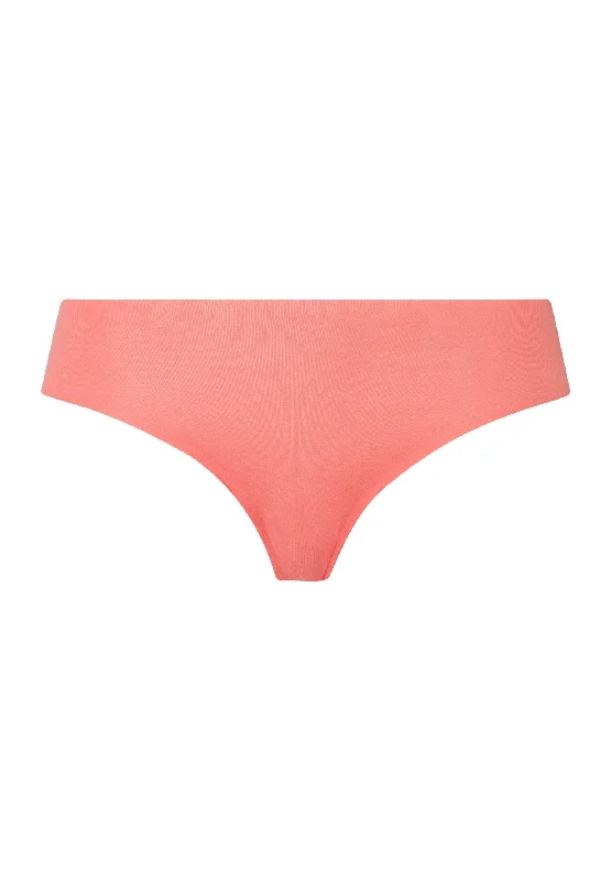 Discount Extravaganza Invisible Cotton Hi Cut Brief | Porcelain Rose 71227-2309
