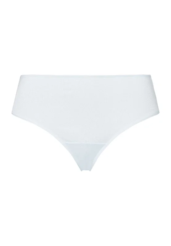 Hurry Up Luxury Moments Lace-Back Brief | Cool Blue 71480-2507