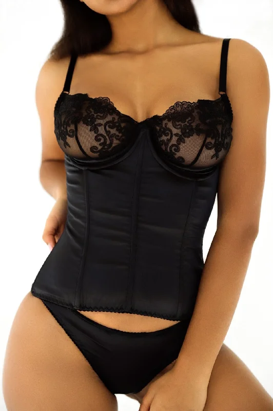 Weekend Deals That Sparkle Alpha Corset Black