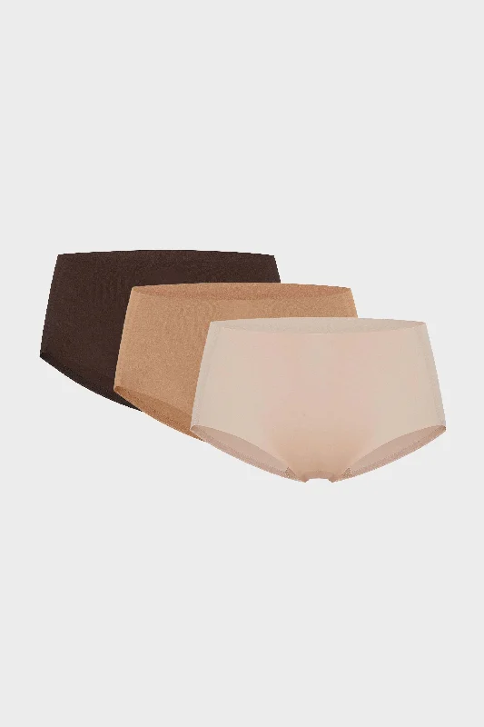 Half Price Barely Zero Mid Waist Brief 2.0 Trio