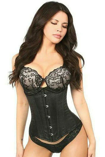 Limited Time Offer Black Brocade Underbust Corset
